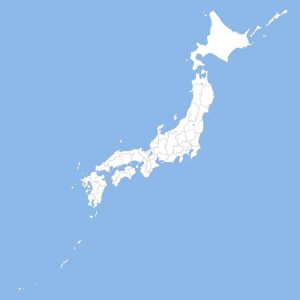 Japan Spline Map
