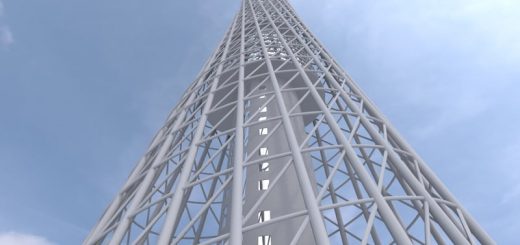 3d model of Canoton Tower china