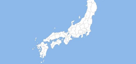 Japan Spline Map